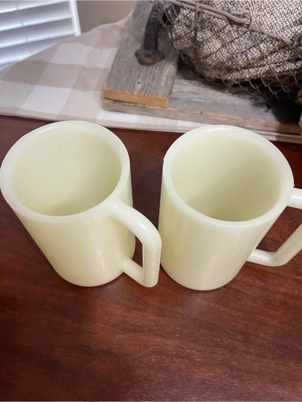 Rare Vintage Boy Scout Keco Eagle Camp Mug Set Glow in Dark 405/721-5225